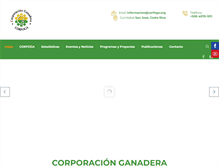 Tablet Screenshot of corfoga.org